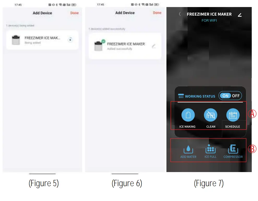 20a Ice Maker App Operation