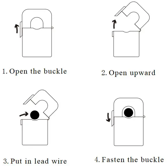 YHDC SCT016TS Split Core Current Transformer - fig 1