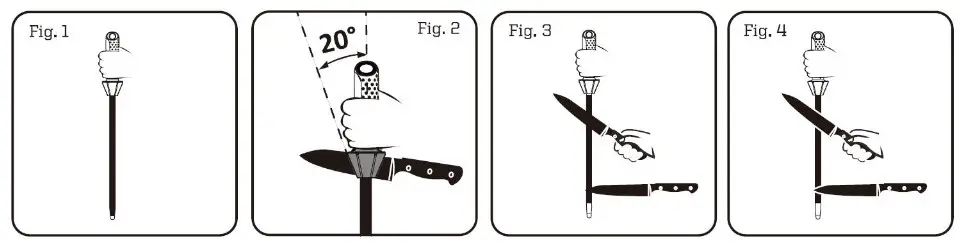 SHARPAL 110R Diamond Sharpening Rod