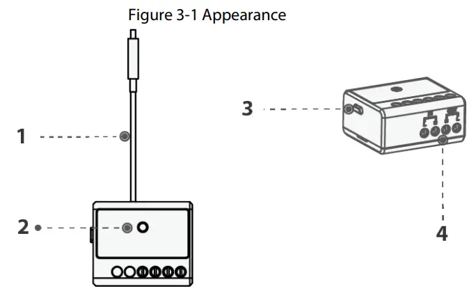 dahua DHI-ARM7012-W2 Wireless Wall Switch - Appearance