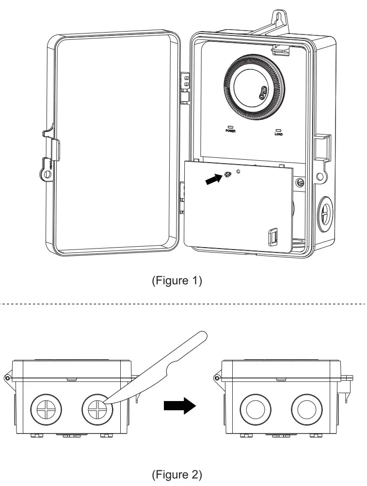 Dewenwils S2HOMT01A Outdoor Pool Pump Timer - fig 2
