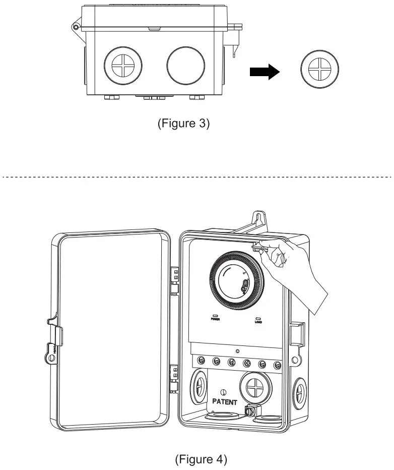 Dewenwils S2HOMT01A Outdoor Pool Pump Timer - fig 3