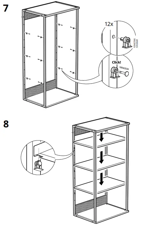 IKEA PLATSA Wardrobe with 6 Doors - Fig 10