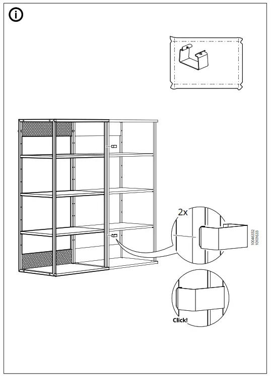 IKEA PLATSA Wardrobe with 6 Doors - Fig 11