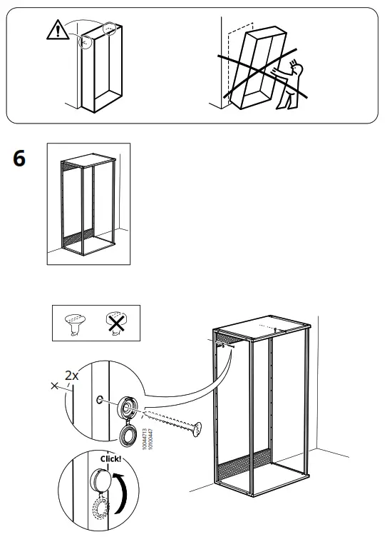 IKEA PLATSA Wardrobe with 6 Doors - Fig 8