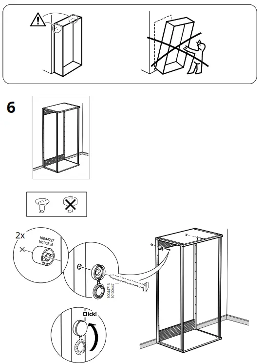 IKEA PLATSA Wardrobe with 6 Doors - Fig 9