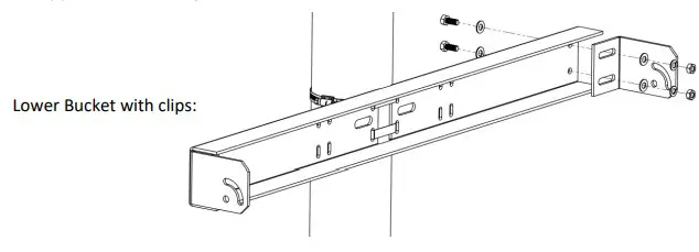 Tamarack UNI-SP-01XX Universal Side of Pole Mount - Lower Bucket