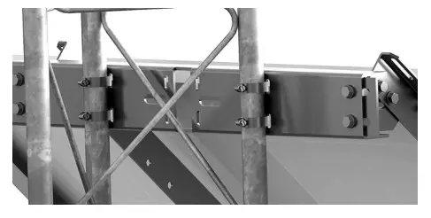 Tamarack UNI-SP-01XX Universal Side of Pole Mount - eight hose