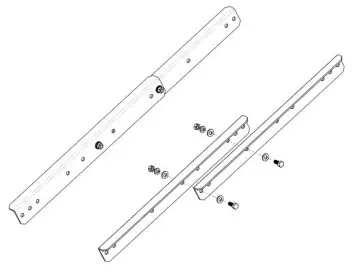 Tamarack UNI-SP-01XX Universal Side of Pole Mount - module angle.