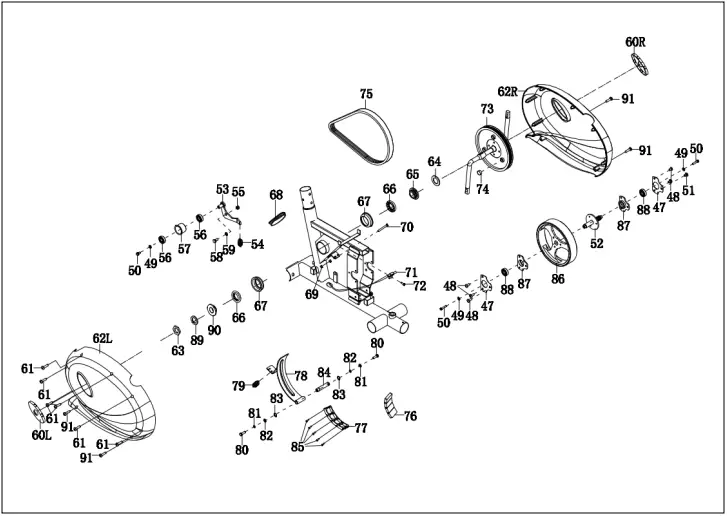 SUNNY HEALTH FITNESS P8400 Pink Magnetic Recumbent Bike A2
