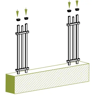 ZIPPITY-ZP19071-NO-Dig-White-Vinyl-Burbank-Gate-Kit-FIG-15