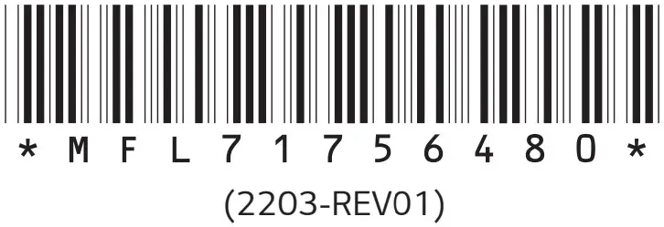 LG 50UP7100ZUF 70 Inch Class 4K Smart UHD TV - Bar Code