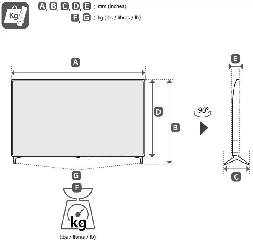 LG 50UP7100ZUF 70 Inch Class 4K Smart UHD TV - FIGURE 5