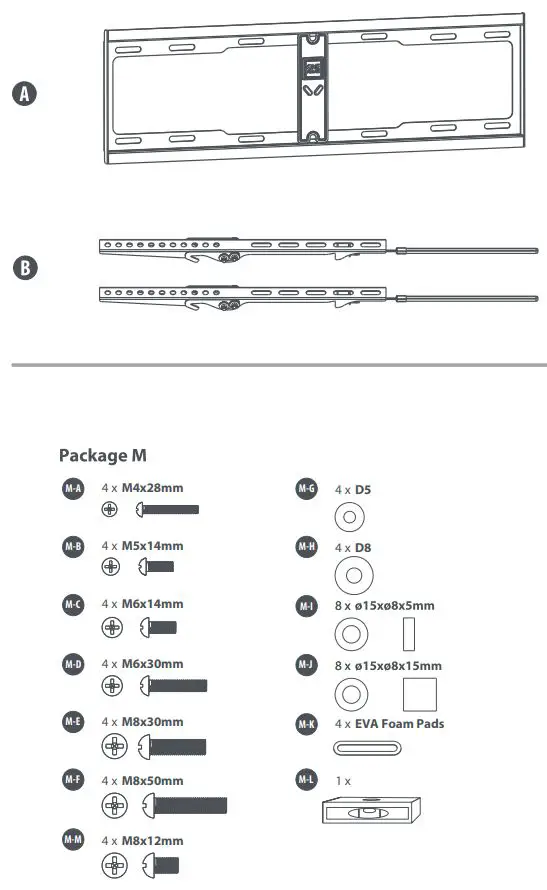 ONE-FOR-ALL-WM4629-Solid-Tilting-TV-Wall-Mount-fig-2