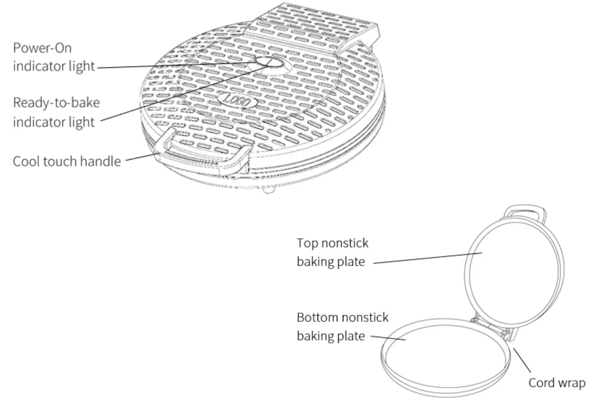 courant PM 1220 Pizza Maker - PIZZA MAKER