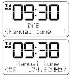 soundmaster DAB700 Stereo DAB+-UKW Radio logo - button