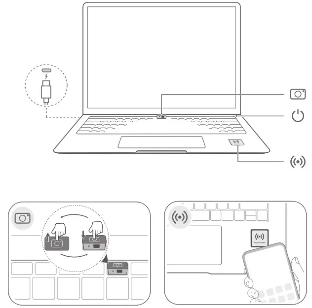 HUAWEI BoM WDQ9 Matebook Laptop - Product Overview 1