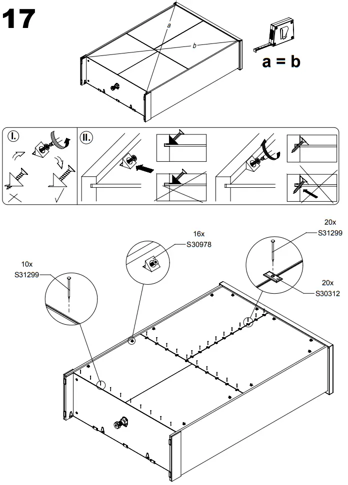 FORTE DURV521L-C818 DURO Highboard Display Cabinet with 2 Doors - fig 18