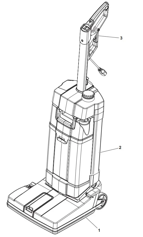 Clarke 107408160 MA10 Upright Scrubber - VIEW