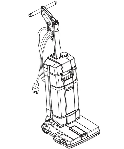 Clarke 107408160 MA10 Upright Scrubber