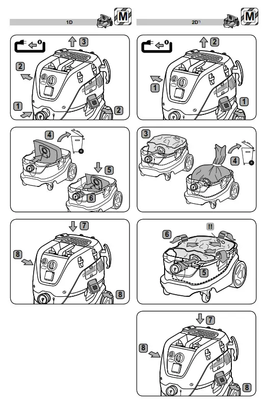 NILFISK ATTIX 33M Industrial Vacuum - fig 10