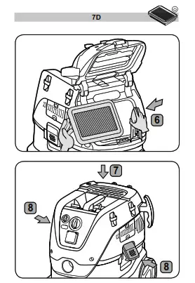 NILFISK ATTIX 33M Industrial Vacuum - fig 14