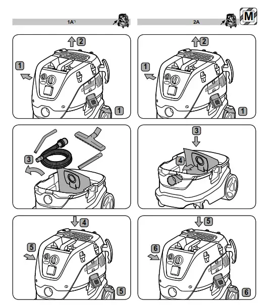 NILFISK ATTIX 33M Industrial Vacuum - fig 2