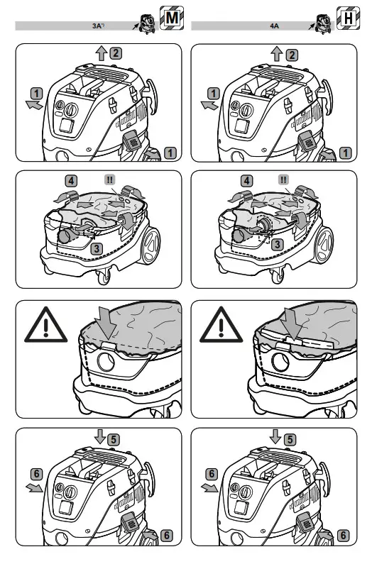 NILFISK ATTIX 33M Industrial Vacuum - fig 3
