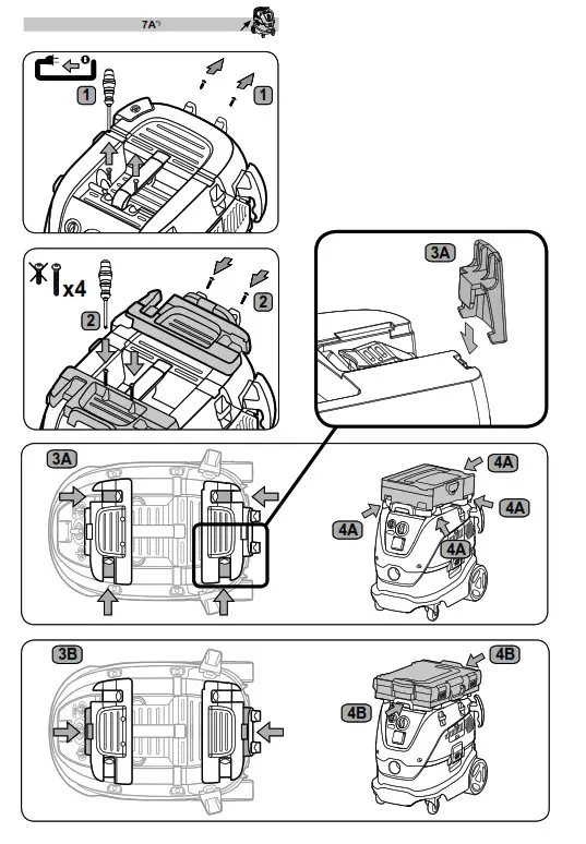 NILFISK ATTIX 33M Industrial Vacuum - fig 6