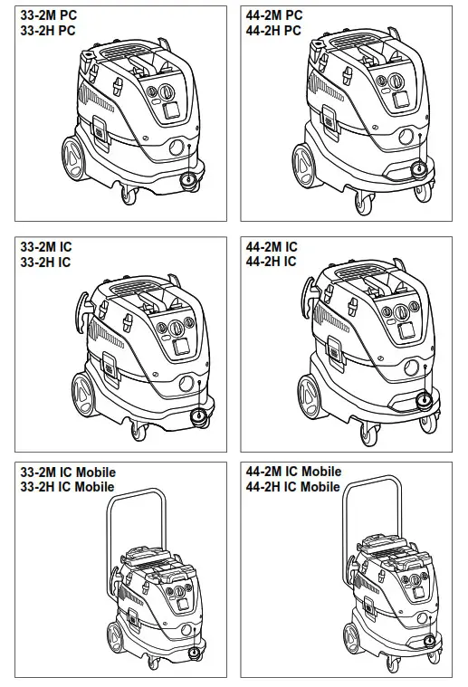 NILFISK ATTIX 33M Industrial Vacuum - fig