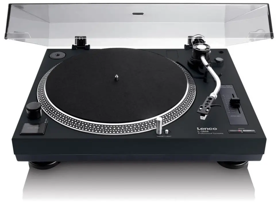 Lenco L 3828 Direct Drive Turntable with USB Recording