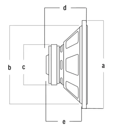 AUDIO SYSTEM EX 100 SQ EVO3 Speaker - Specifications