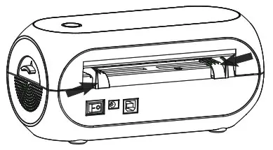 iDPRT SP450 Thermal Label Printer - Loading the Roll 1