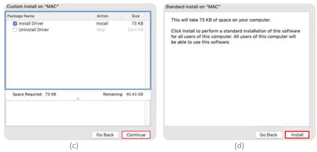 iDPRT SP450 Thermal Label Printer - Mac Driver Instruction 2