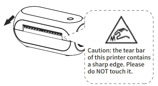 iDPRT SP450 Thermal Label Printer - Paper Jam Handling 1