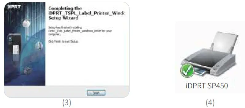 iDPRT SP450 Thermal Label Printer - Windows Driver Instruction 2