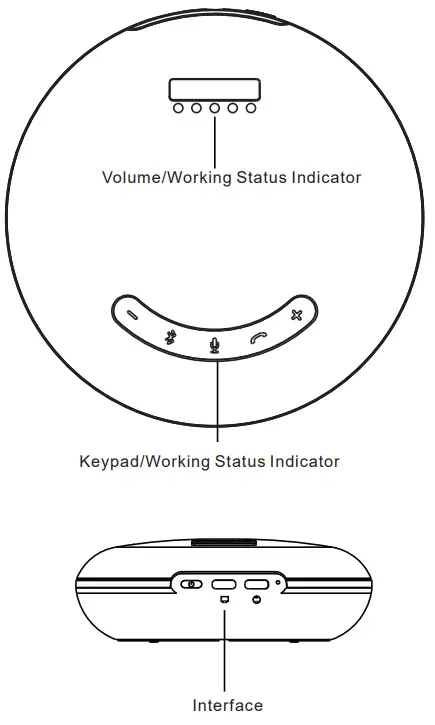 EACOME GLS100 Speakerphone - fig1
