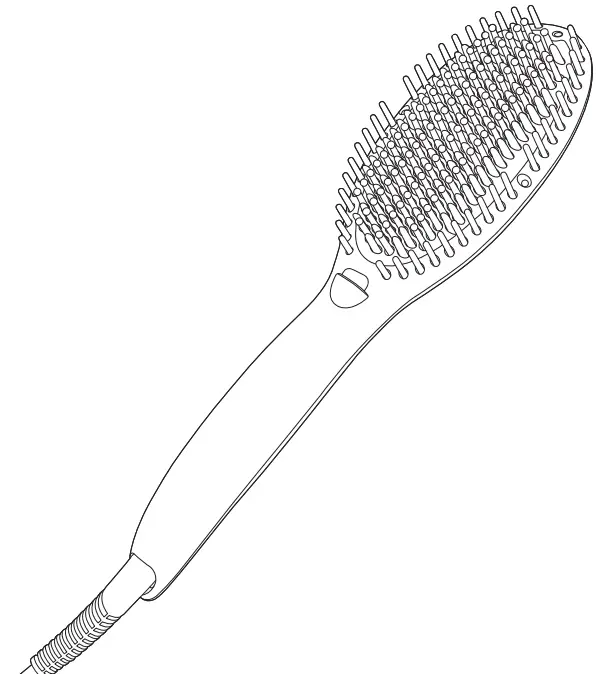 Rowenta CF5820 Curling Tong Straightening Brush