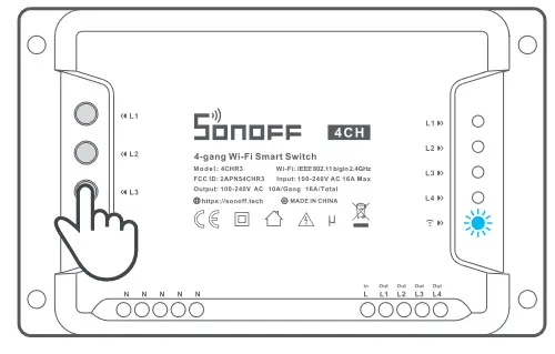 SONOFF DIY 4CH 4CHPRO 4 Gang WiFi Smart Switch - fig11