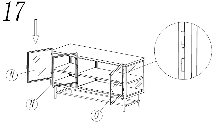 Amucolo-RuiZ-CYW6-1722-47.4-in.-Mint-Green-Display-Cupboard-TV-Stand-fig-20