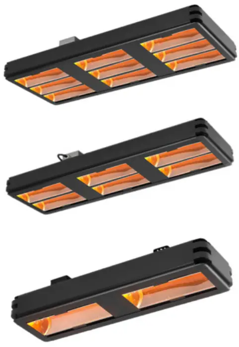 HEAT outdoors 230v 3kw, 4kw and 6kw Industrial Heaters