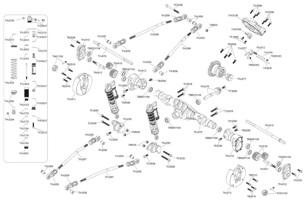 CARSON 500409077 18 Adventure Crawler Pro F150 - FIG