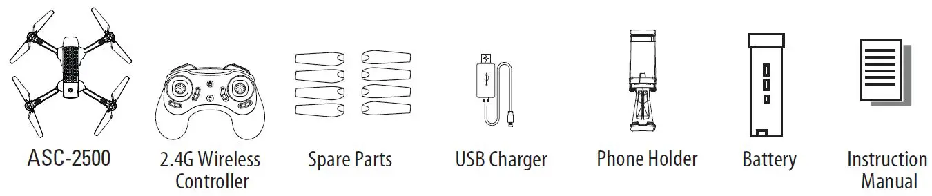 ASCEND-AERONAUTICS-ASC-2500-Premium-HD-Video-Drone-With-Optical-Flow-Technology-fig-1