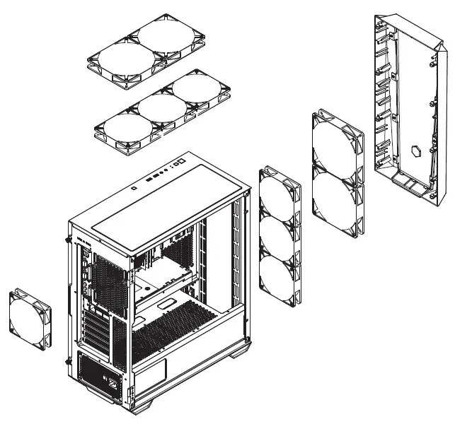 SILVERSTONE-FARA-B2-High-Airflow-ATX-Gaming-Chassis-with-Excellent-Cooling-Potential-FIG-15