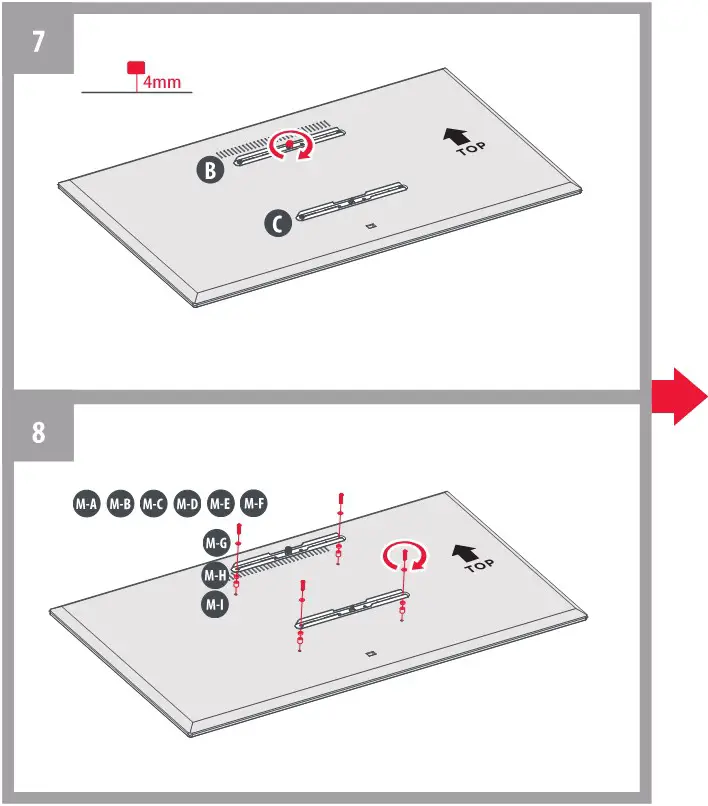 ONE FOR ALL WM5661 Dynamic Full-Motion TV Wall Mount - Installation