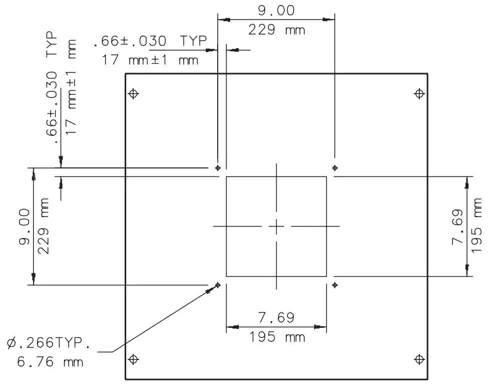 nVent HOFFMAN PROLINE Pagoda Top Kit - Figure 1