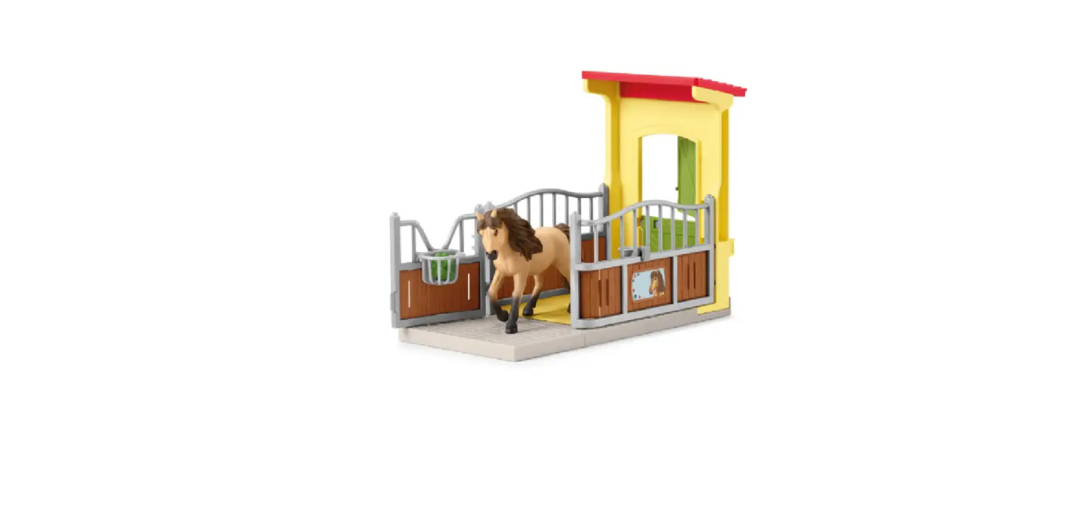 Schleich 42609 Pony Box With Iceland Pony Stallion Instruction Manual
