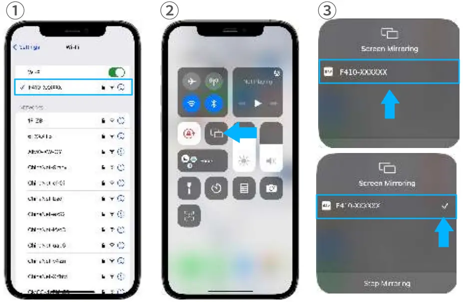BETIFE SIRIUS F410 WiFi Bluetooth Projector - Cellular Data