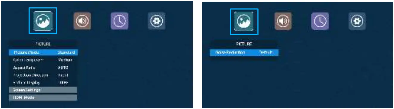 BETIFE SIRIUS F410 WiFi Bluetooth Projector - Picture Setting