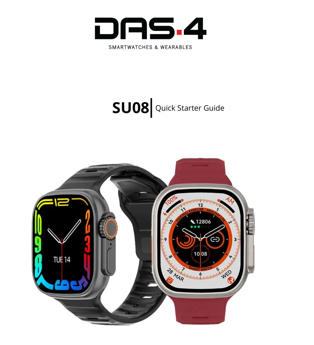 DAS-4 SU08 Smartwatch User Guide